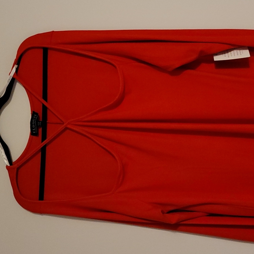 Red Hot Eloquii sweater dress